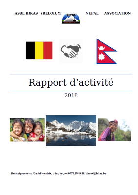 BIKAS Rapport d'activité 2018